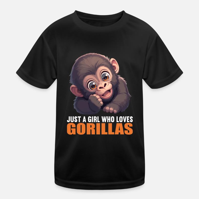 Gorillas Gorilla Kids Functional T-Shirt