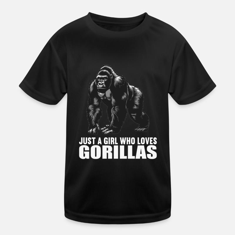 Gorillas Gorilla Kids Functional T-Shirt