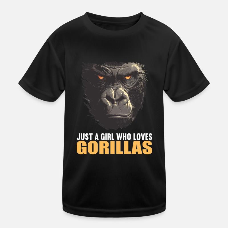 Gorillas Gorilla Kids Functional T-Shirt