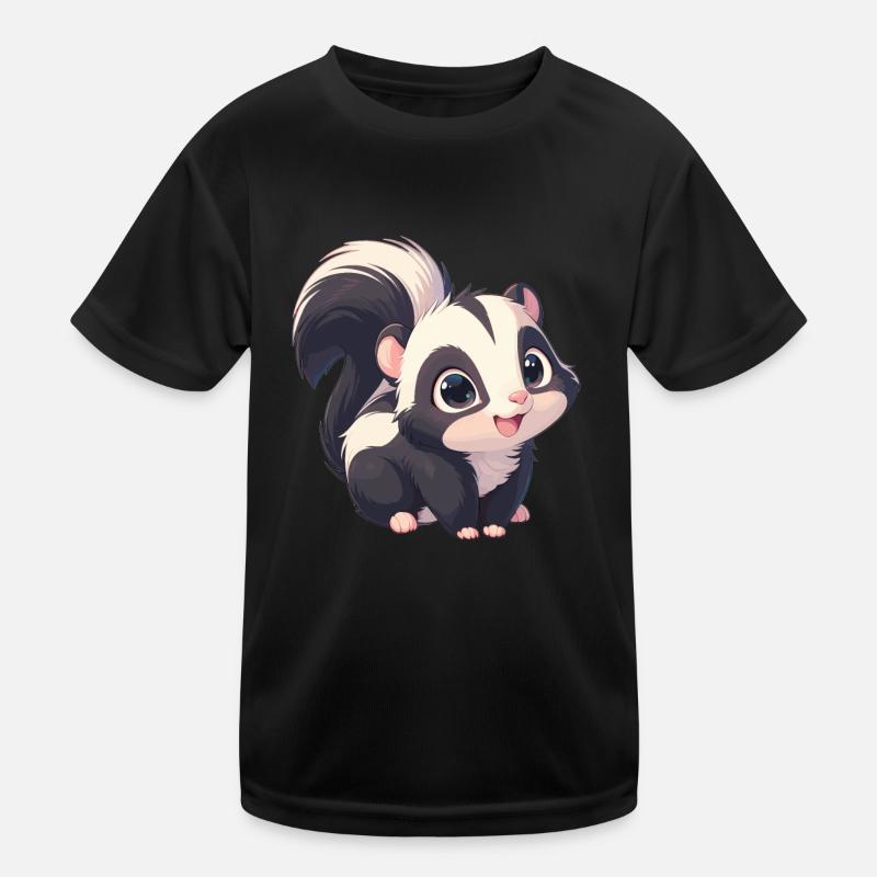 Skunks Skunk Kids Functional T-Shirt