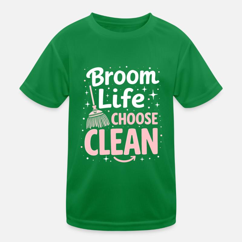Spring cleaning enthusiasts, new beginnings and Kids Functional T-Shirt