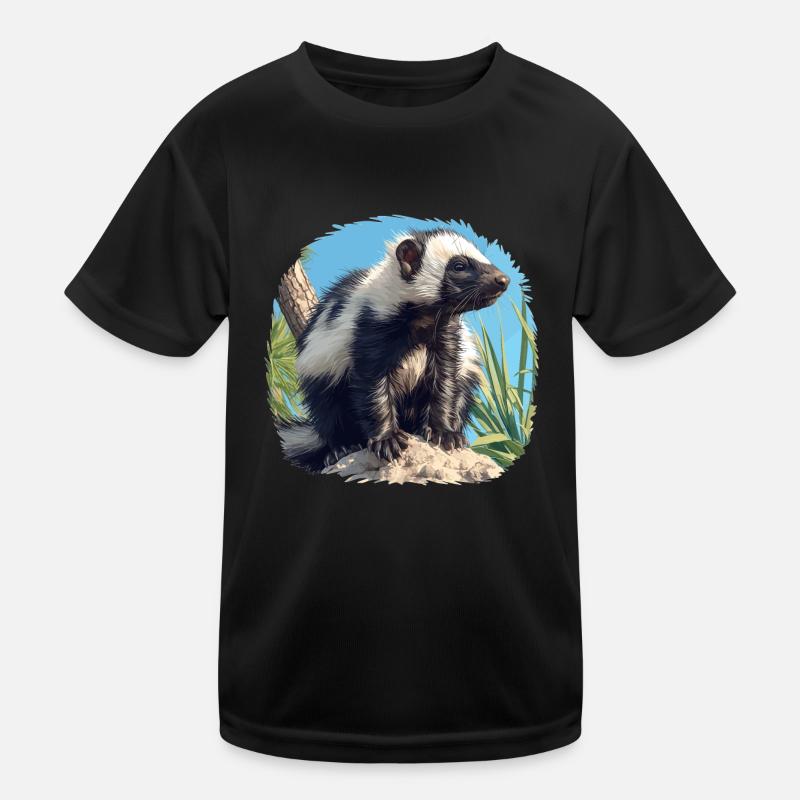 Skunks Skunk Kids Functional T-Shirt