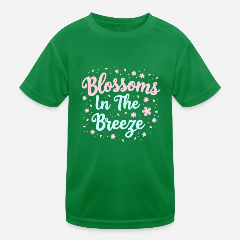 Kirschblüten-enthusiast Sakura Lovers Springtime Kinder Funktions-T-Shirt