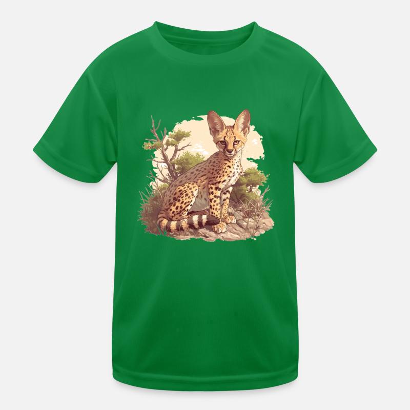 Servale Serval Kinder Funktions-T-Shirt