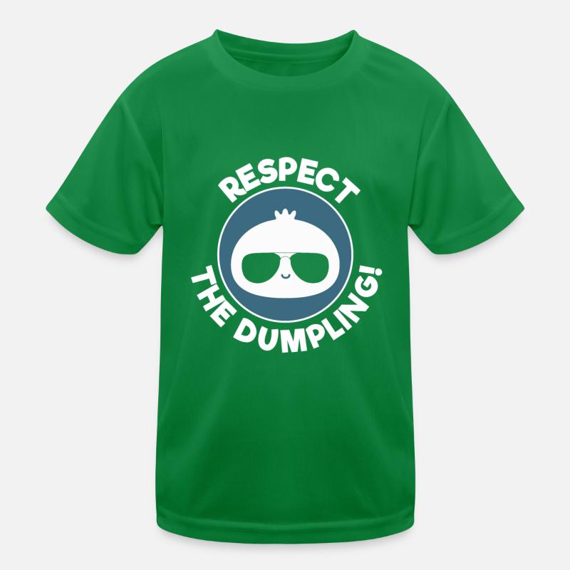 Respecter la boulette Cool Dumpling Illustration T-shirt sport Enfant