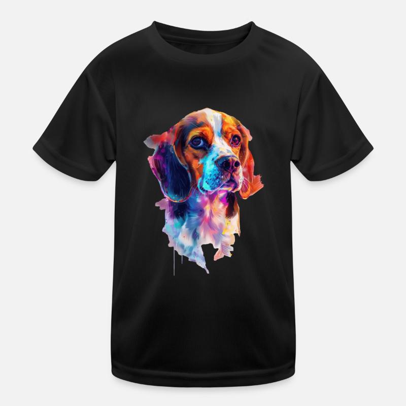 Beagle Kinder Funktions-T-Shirt