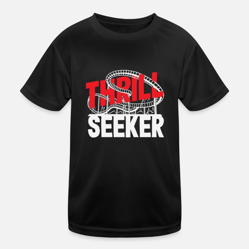 Thrill Seeker Achterbahn Abenteuer Kinder Funktions-T-Shirt