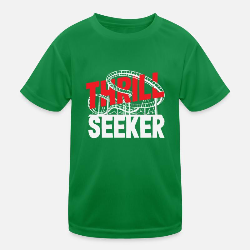 Thrill Seeker Achterbahn Abenteuer Kinder Funktions-T-Shirt