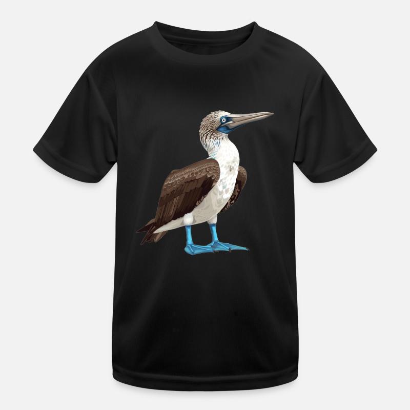 Blue-footed booby Kids Functional T-Shirt