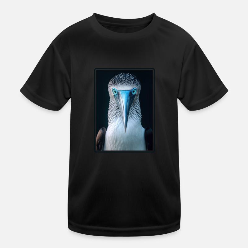 Blue-footed booby Kids Functional T-Shirt