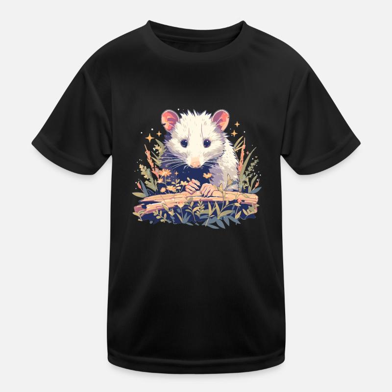 Opossum Opossums Kids Functional T-Shirt
