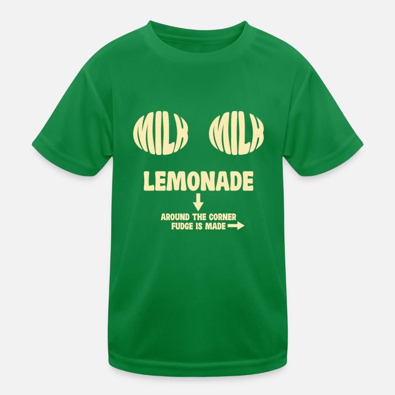 Milch Milch Limonade Spaß Spruch Kinder Funktions-T-Shirt