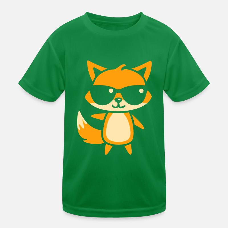 Fuchs 18 Kinder Funktions-T-Shirt