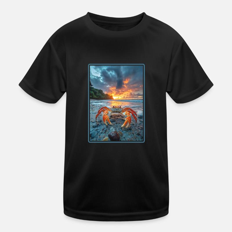 Crab Crab Kids Functional T-Shirt