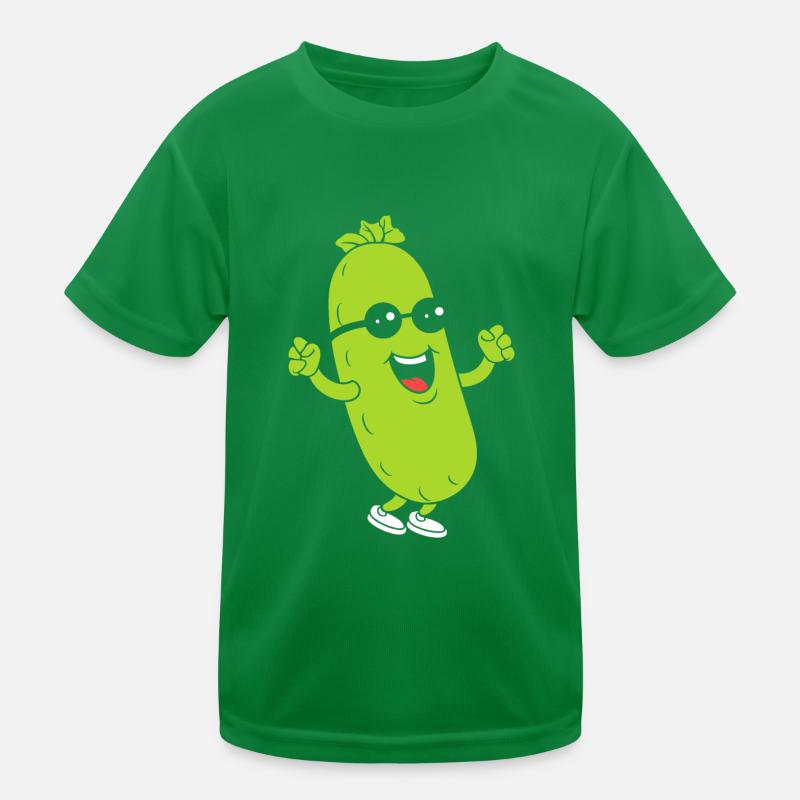 Zucchini Kinder Funktions-T-Shirt