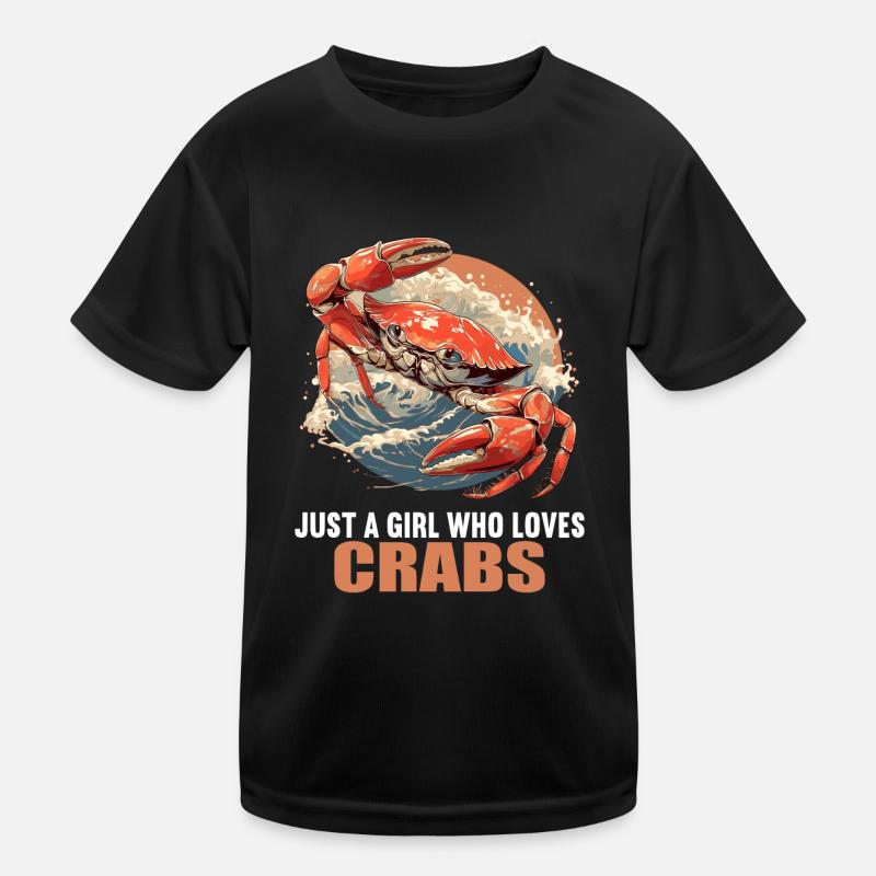 Crab Crab Kids Functional T-Shirt