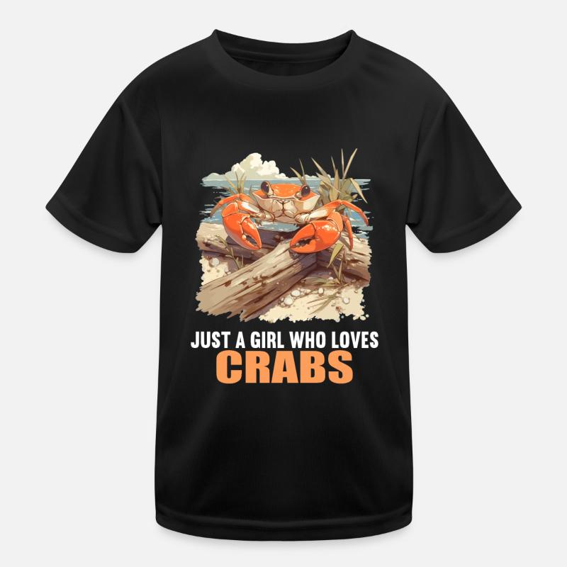 Crab Crab Kids Functional T-Shirt
