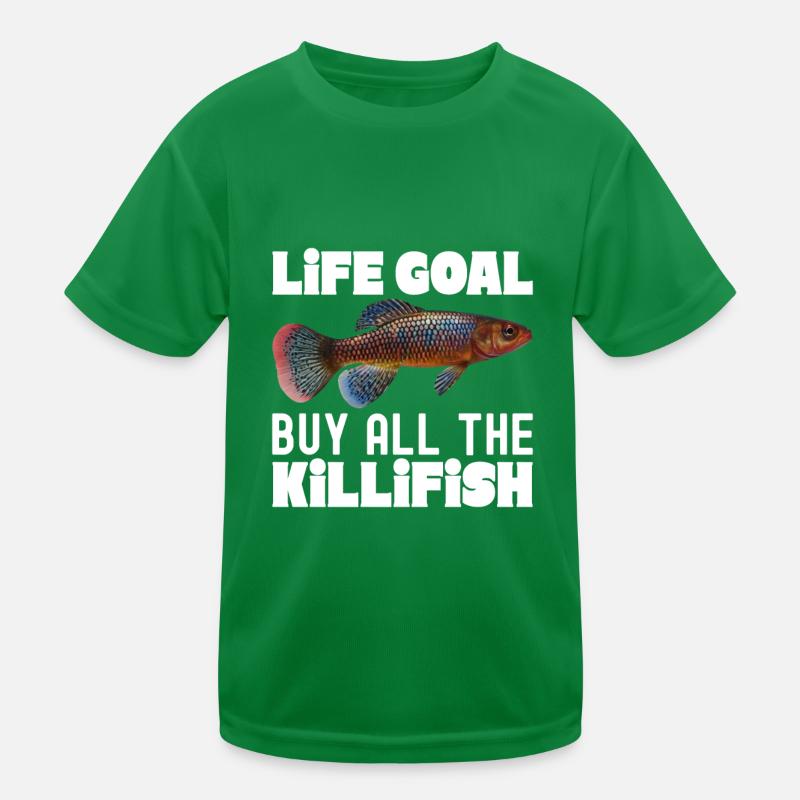 Killifisch Aquarium Fish Lovers Kids Functional T-Shirt