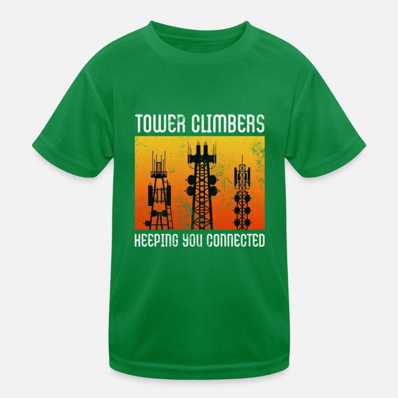 Tower Climbers vous permet de rester connecté T-shirt sport Enfant