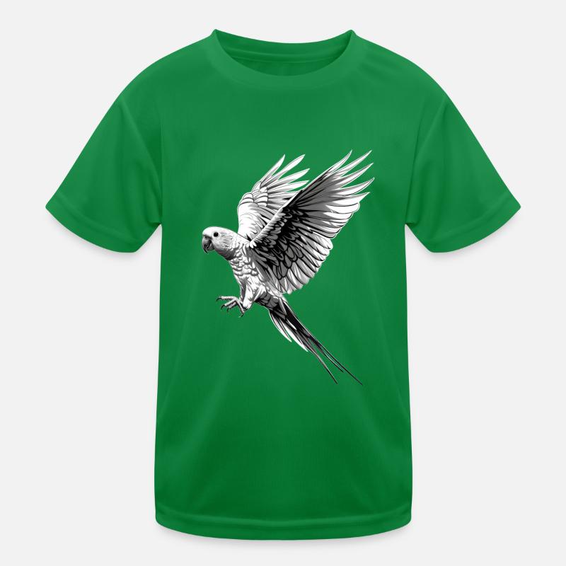 Sittiche Kinder Funktions-T-Shirt