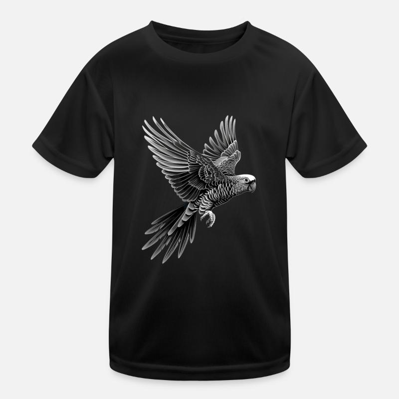 Sittiche Kinder Funktions-T-Shirt
