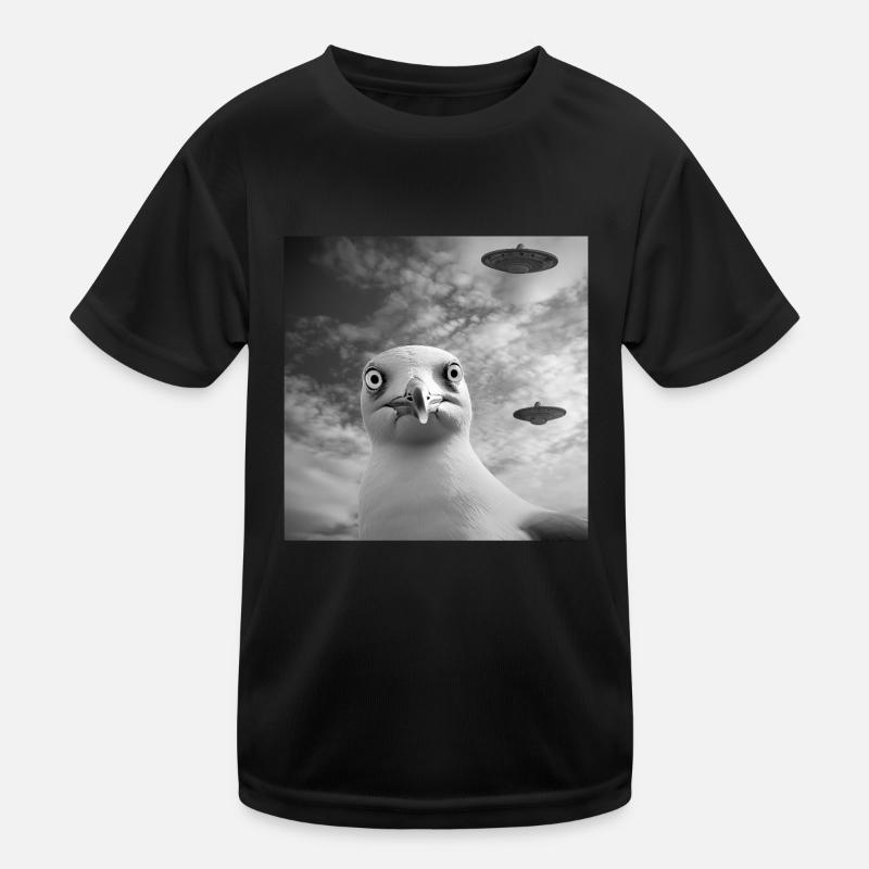 Möwe Kinder Funktions-T-Shirt