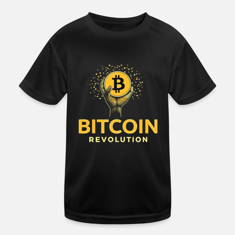 Bitcoin Revolution Kinder Funktions-T-Shirt