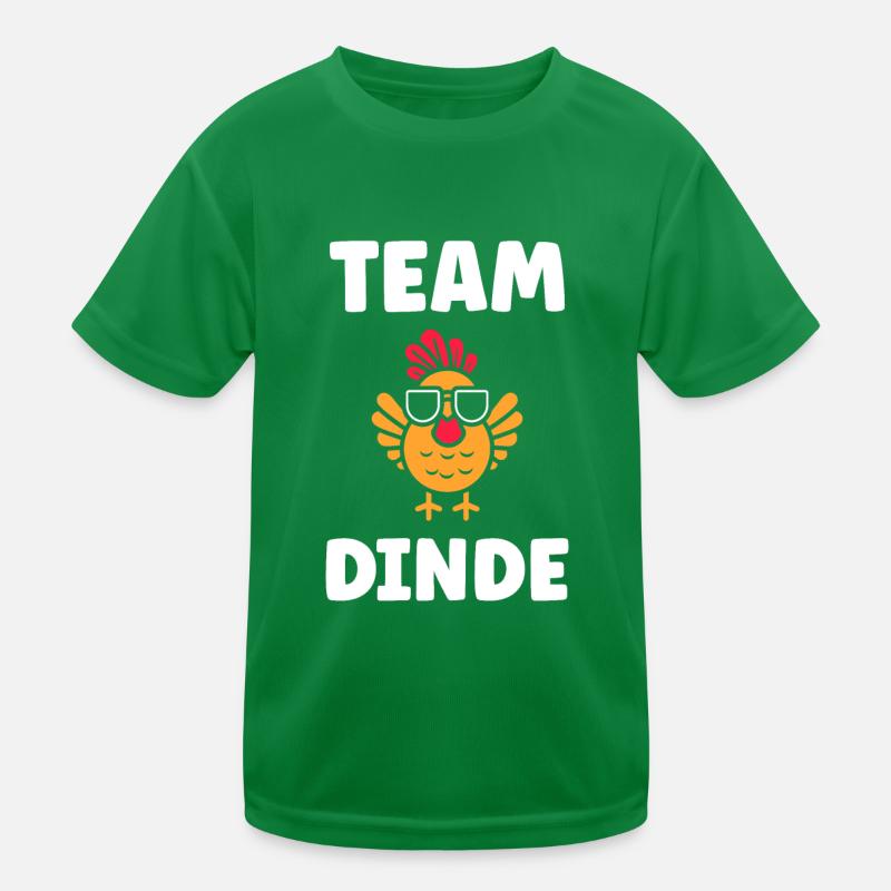 Dinde T-shirt sport Enfant