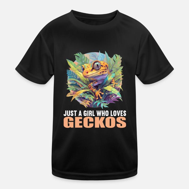 Geckos Gecko Kids Functional T-Shirt