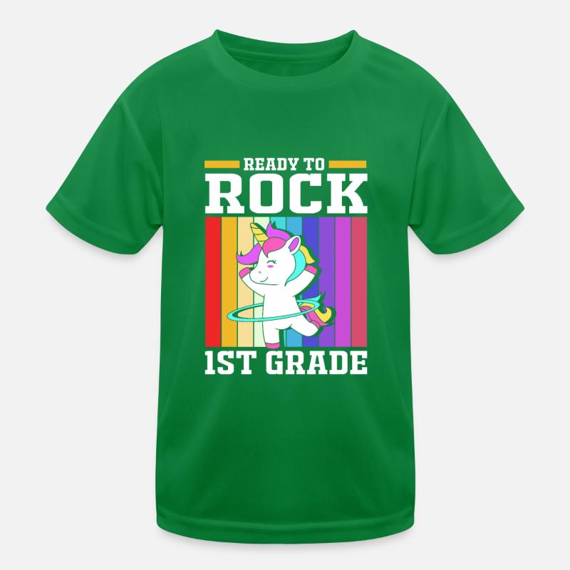 Erstklässler Kinder Funktions-T-Shirt