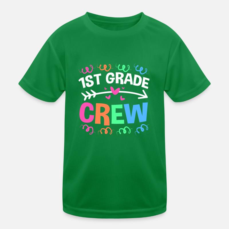 Erstklässler Kinder Funktions-T-Shirt