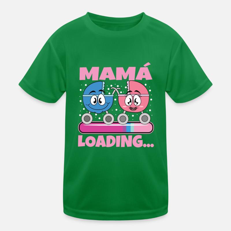scMama 2024 Werdende Mutter Schwangerschaft Kinder Funktions-T-Shirt