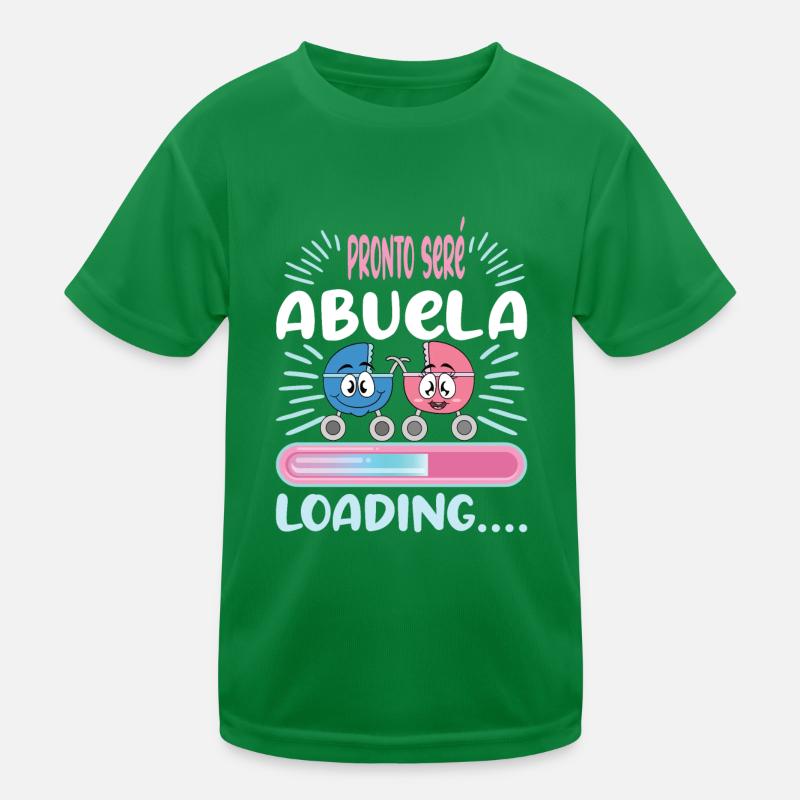 Grandma 2024 future grandma 2024 Loading Kids Functional T-Shirt