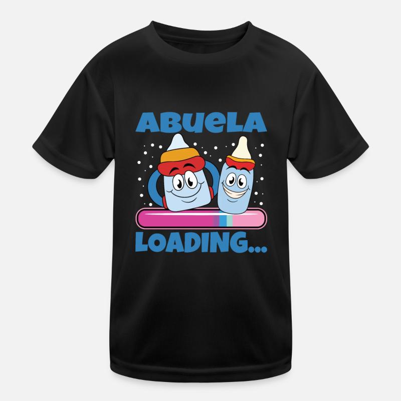 Oma 2024 werdende Oma 2024 Loading Kinder Funktions-T-Shirt