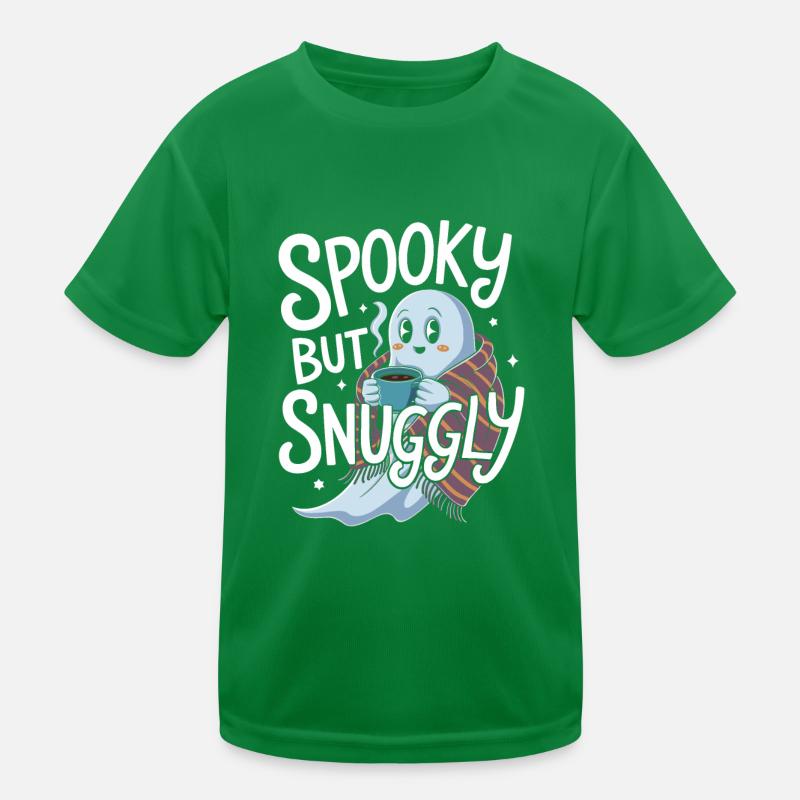 Gemütlich Horror Ästhetik Gruselig Kuschelig Kinder Funktions-T-Shirt