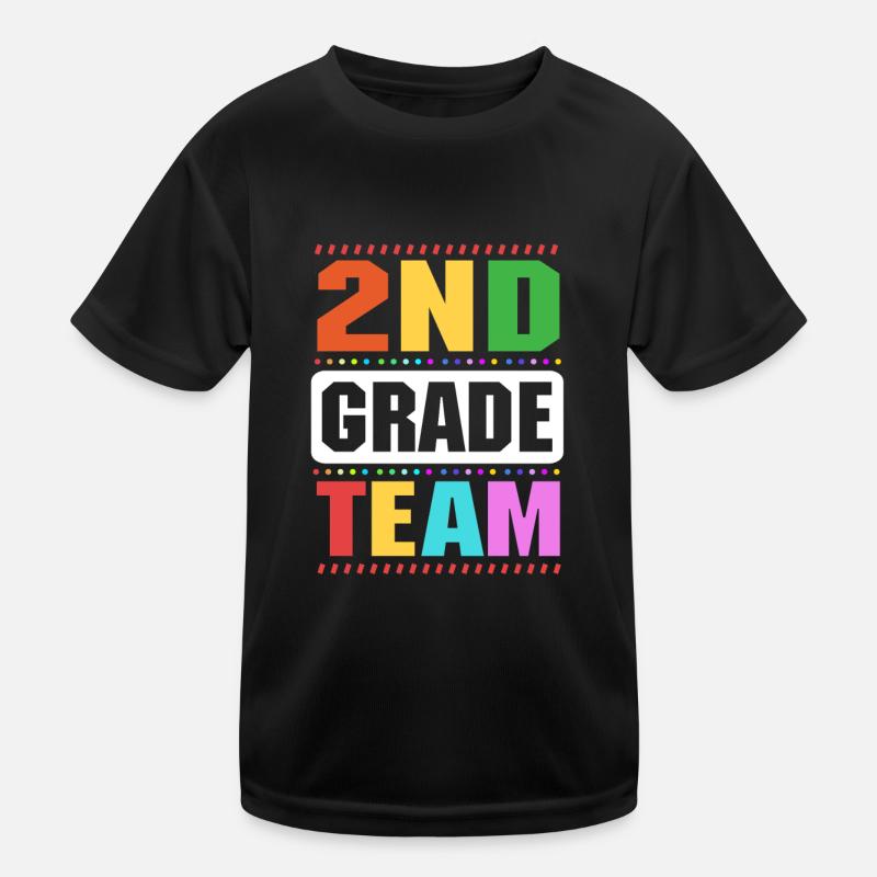 2nd Grade Kids Functional T-Shirt