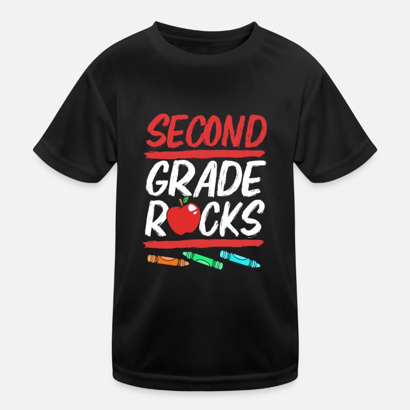 2nd Grade Kids Functional T-Shirt