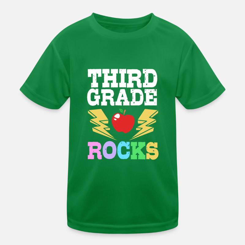 3rd Grade Kids Functional T-Shirt