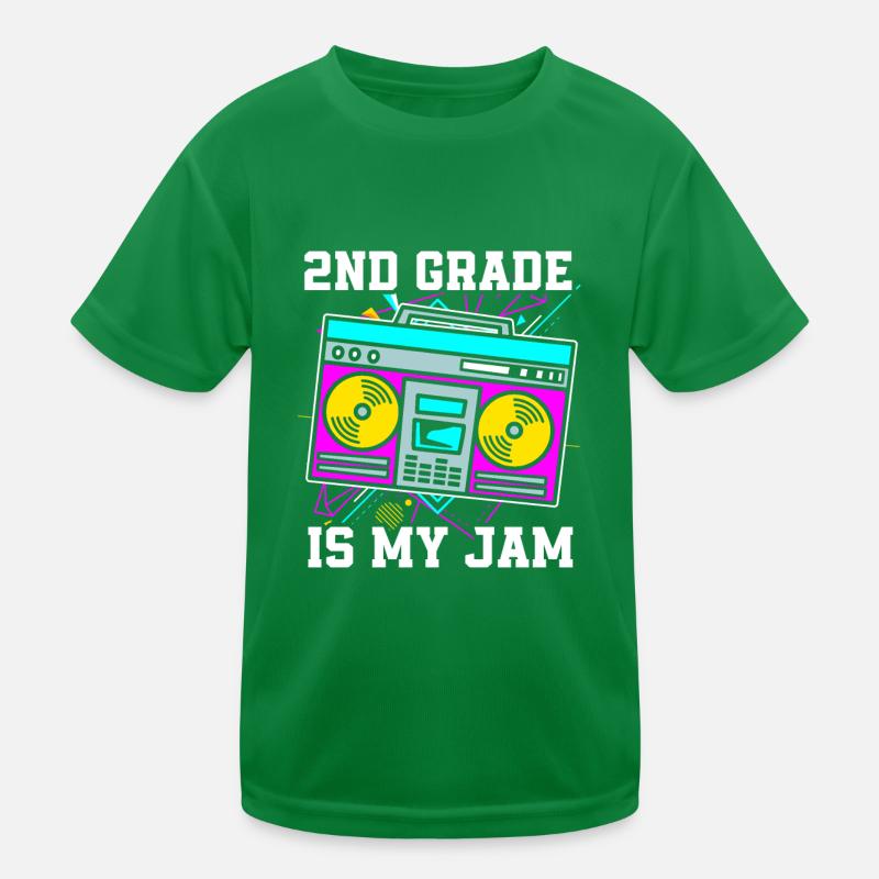 2. Klasse Kinder Funktions-T-Shirt