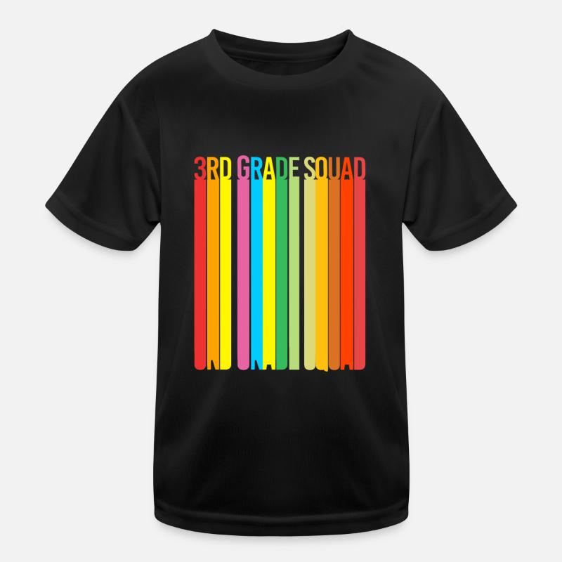 3rd Grade Kids Functional T-Shirt