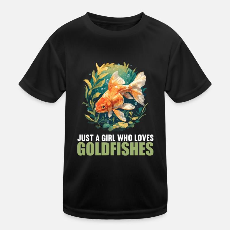 poisson rouge T-shirt sport Enfant