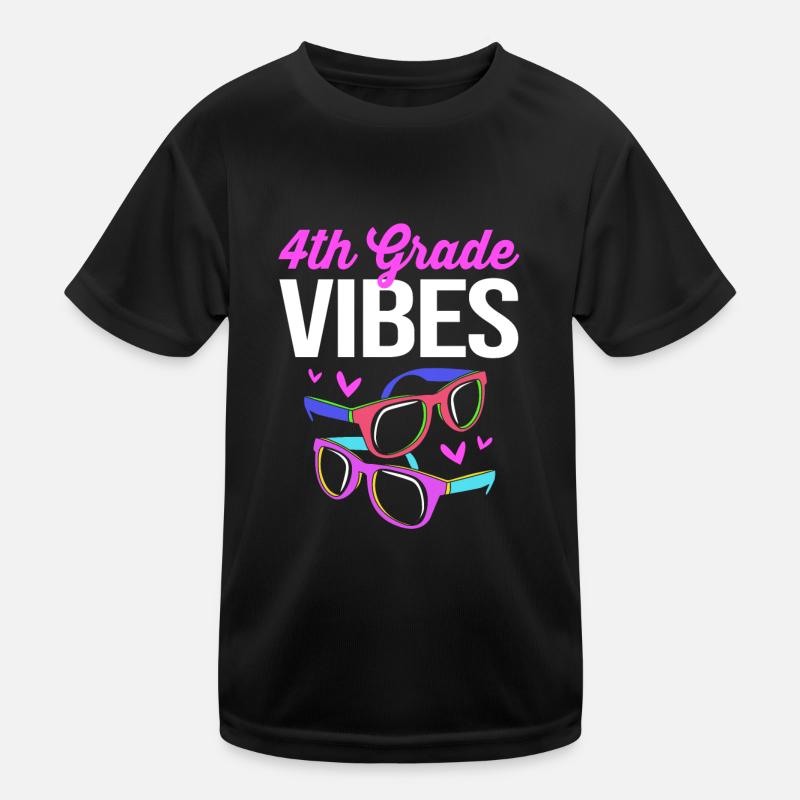 4th Grade Kids Functional T-Shirt