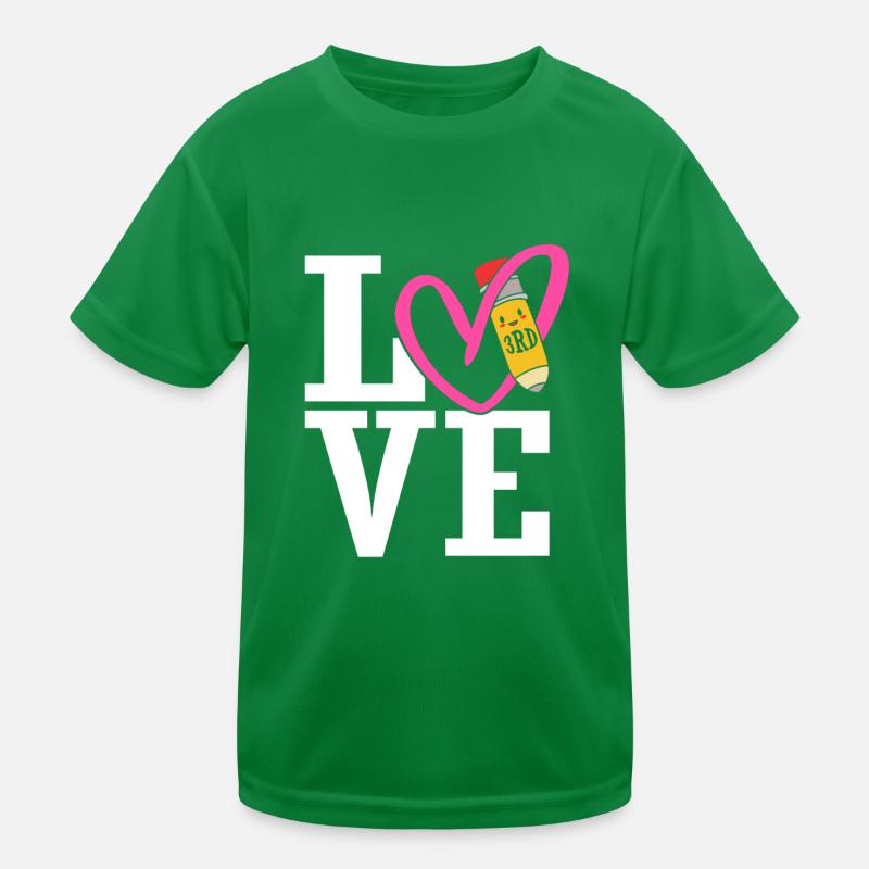3rd Grade Kids Functional T-Shirt