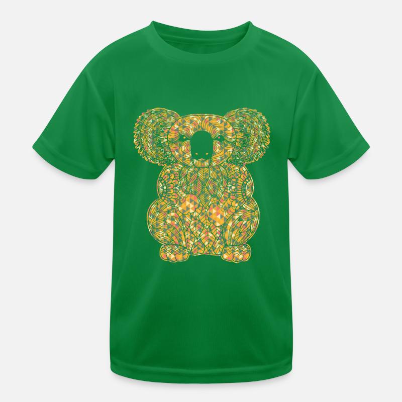 Koala Geometric Kids Functional T-Shirt