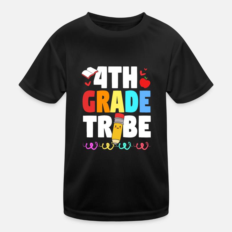 4th Grade Kids Functional T-Shirt