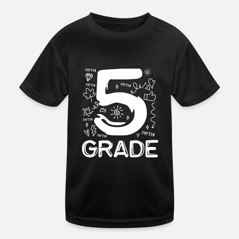 5th Grade Kids Functional T-Shirt