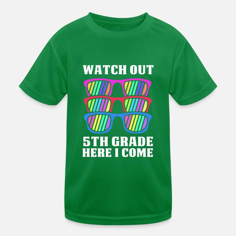 5th Grade Kids Functional T-Shirt