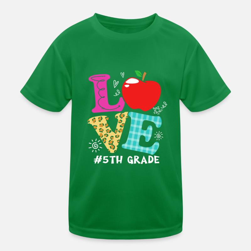 5th Grade Kids Functional T-Shirt