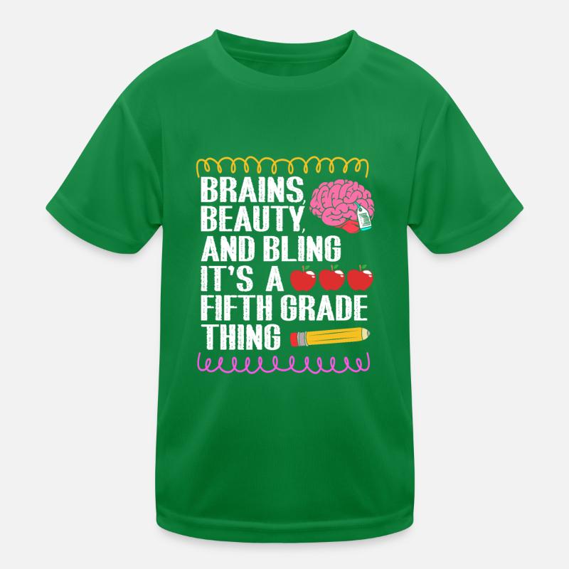 5th Grade Kids Functional T-Shirt