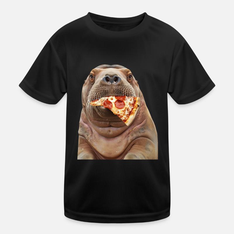 Walross Kinder Funktions-T-Shirt